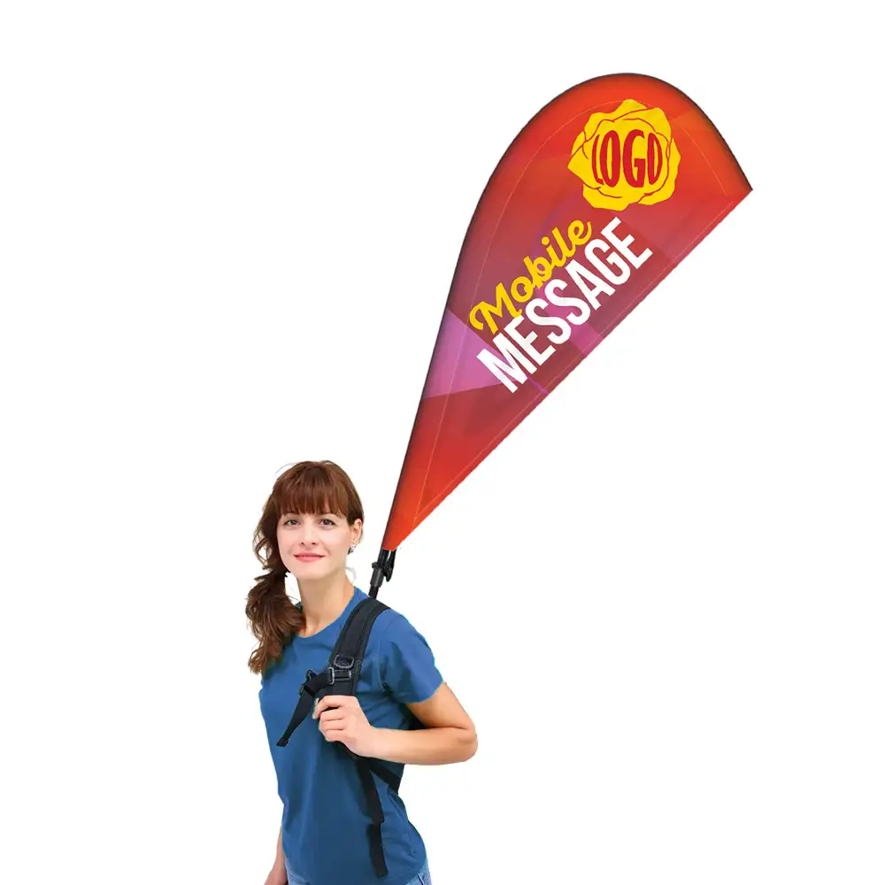 rucksack flags teardrop