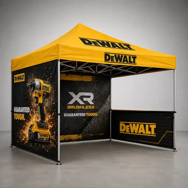 3x3 Gazebo Custom Custom Printed Gazebo