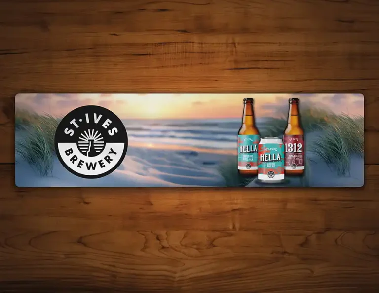 Custom Printed Bar Runners