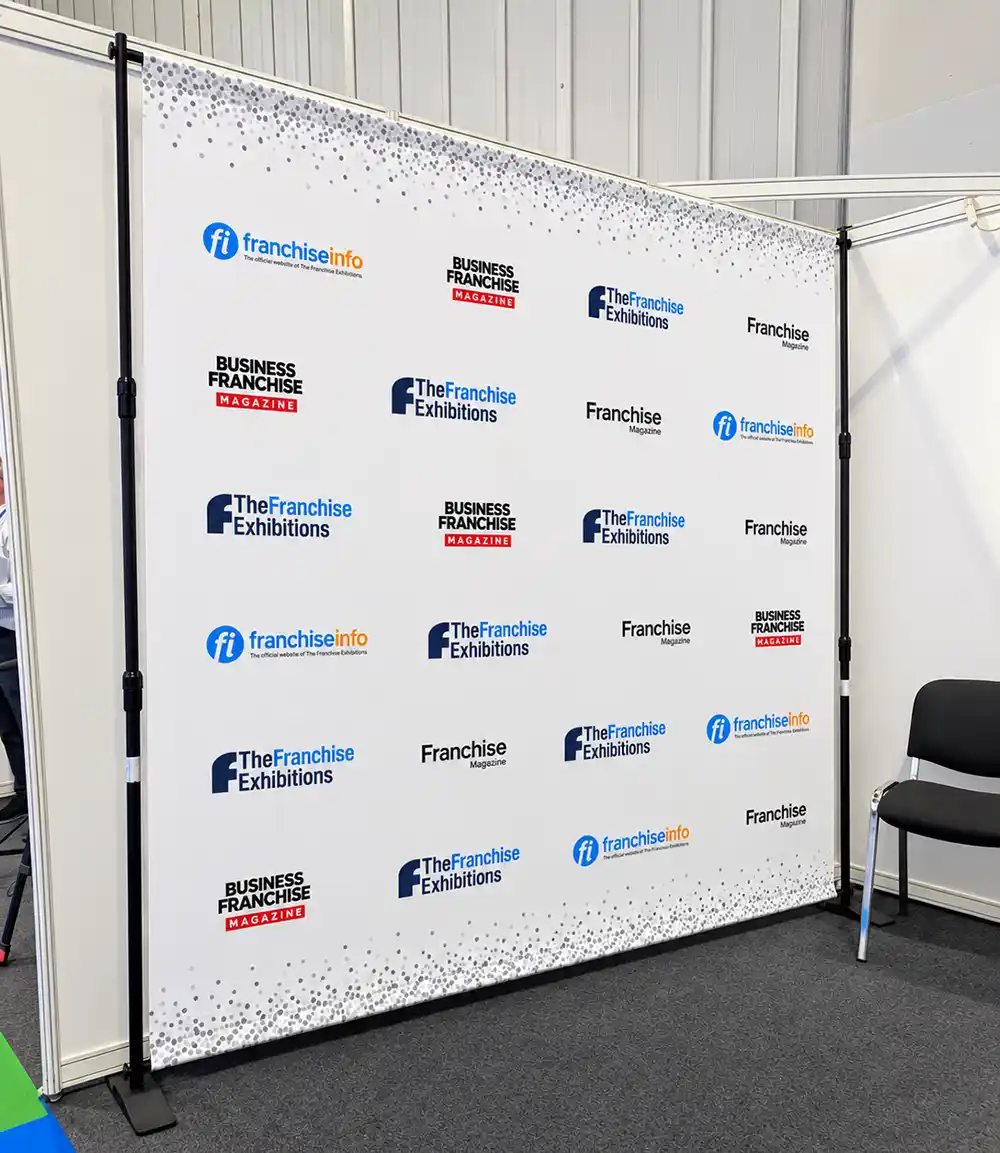 Branded Exhibition Backdrop Booth