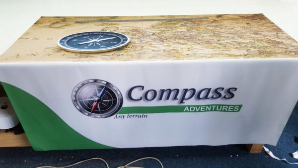 Compass Adventures Table Cloth