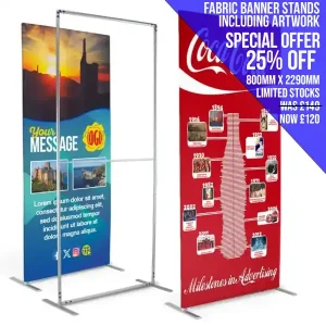 Fabric Banner Stand Offer