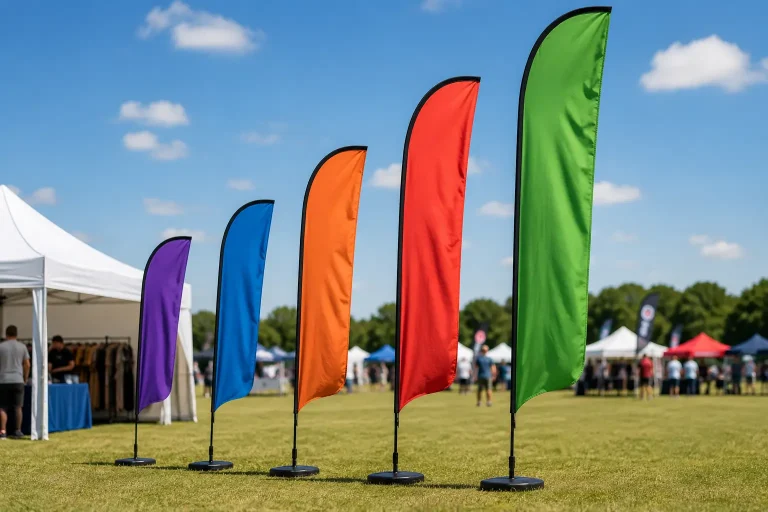 Feather Flag Sizes Explained