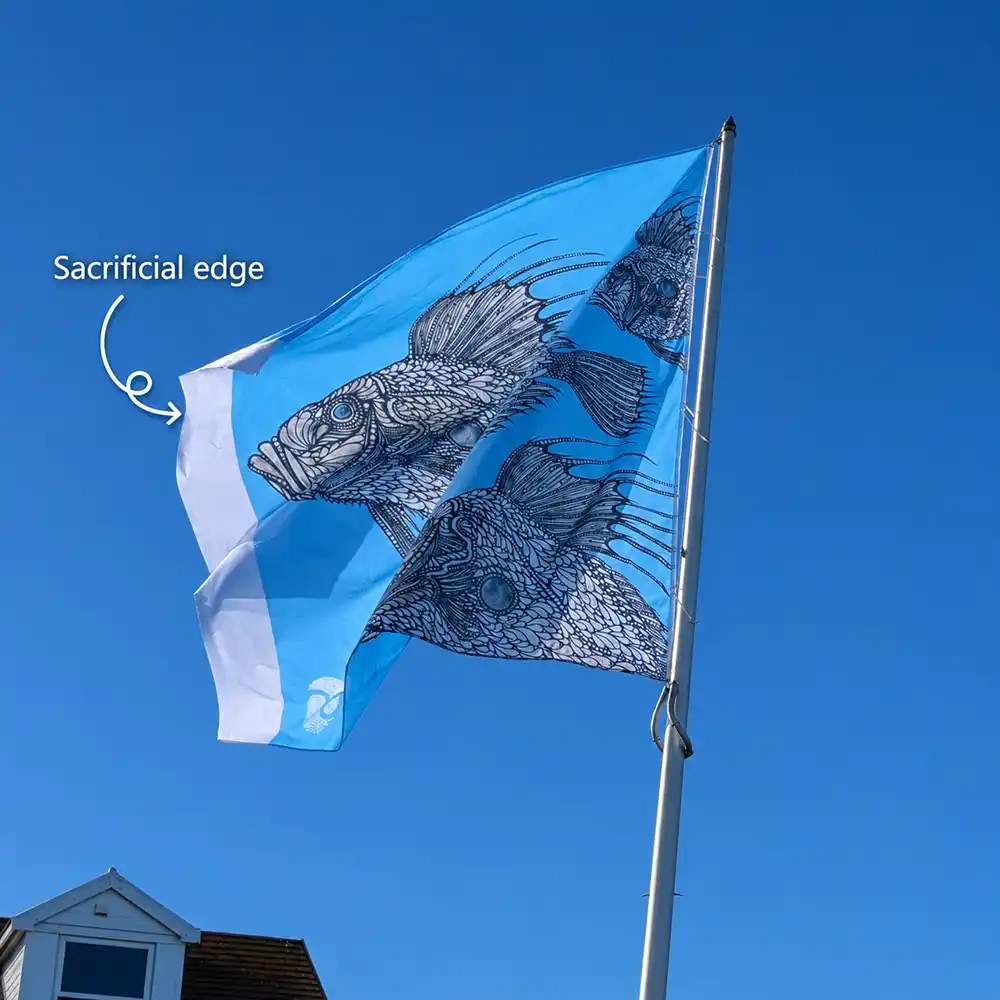 Flag Sacrificial Edge