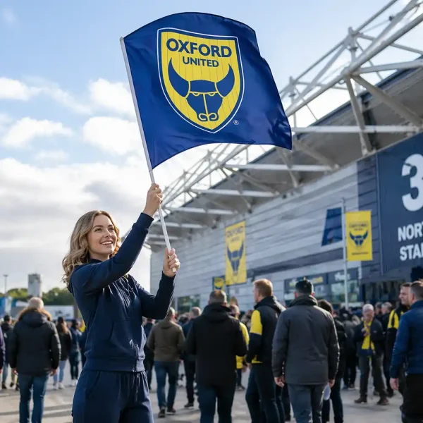 Football Handwaving flag