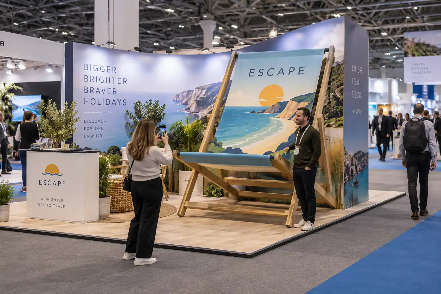 Good Looking Exhibition Stand - Escape Travel