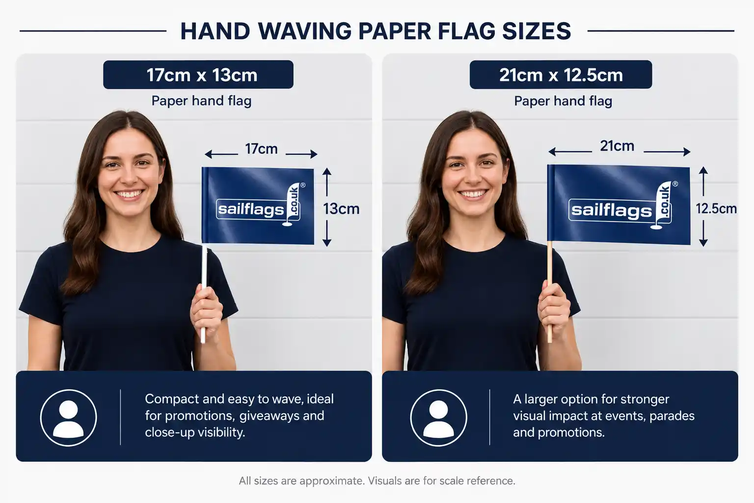 Hand Waving Flag Comparison - Paper