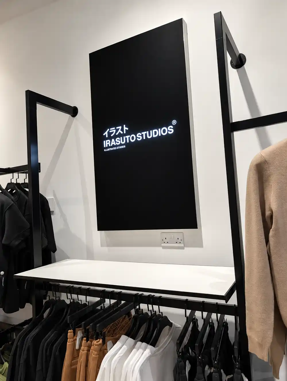 Boutique Lit Wall Signs
