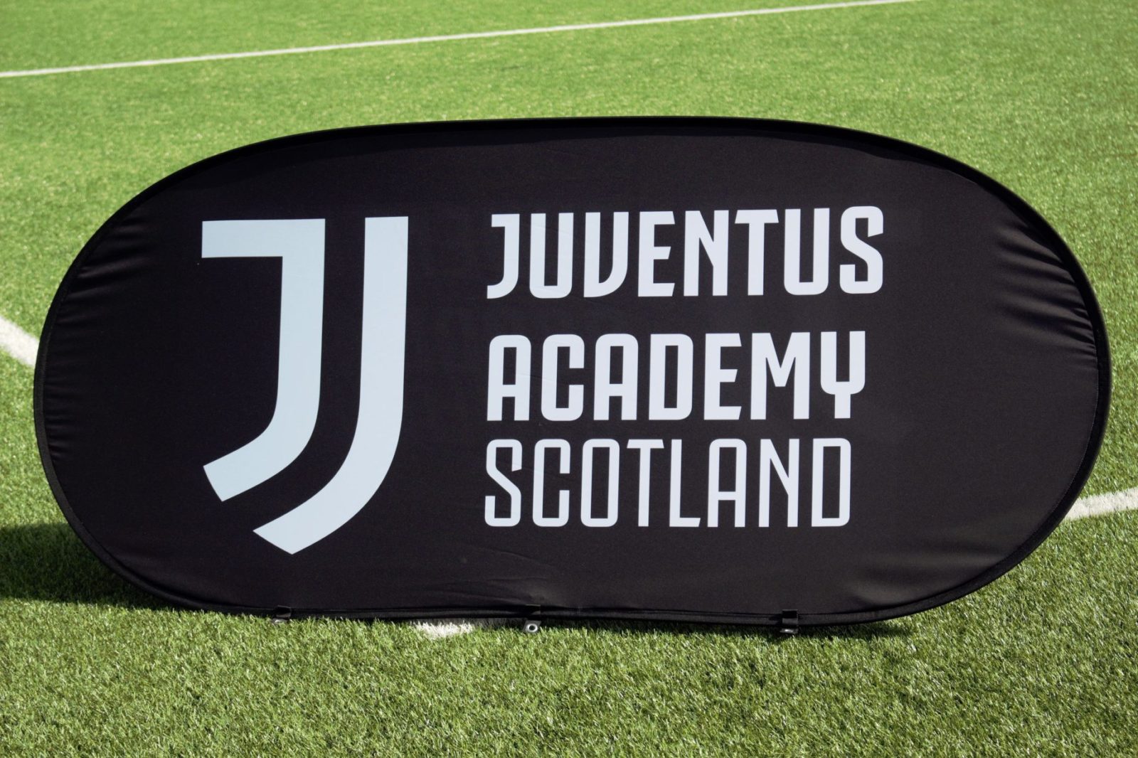 Juventus academy pop up banner stand