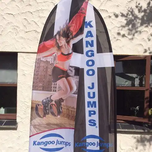 kangoo jumps flag