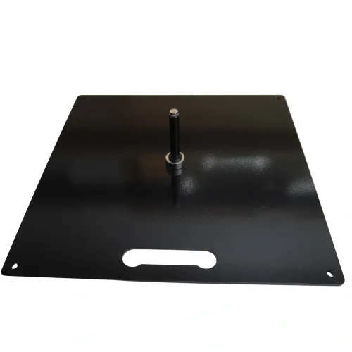 Large Flat Metal Flag Base