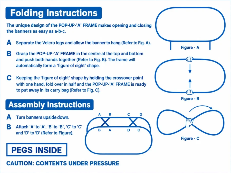 Pop Up Banner Instructions