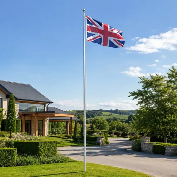 Sectional Aluminium Traditional Lightweight Flagpole Sectional Aluminium Traditional Lightweight Flagpole