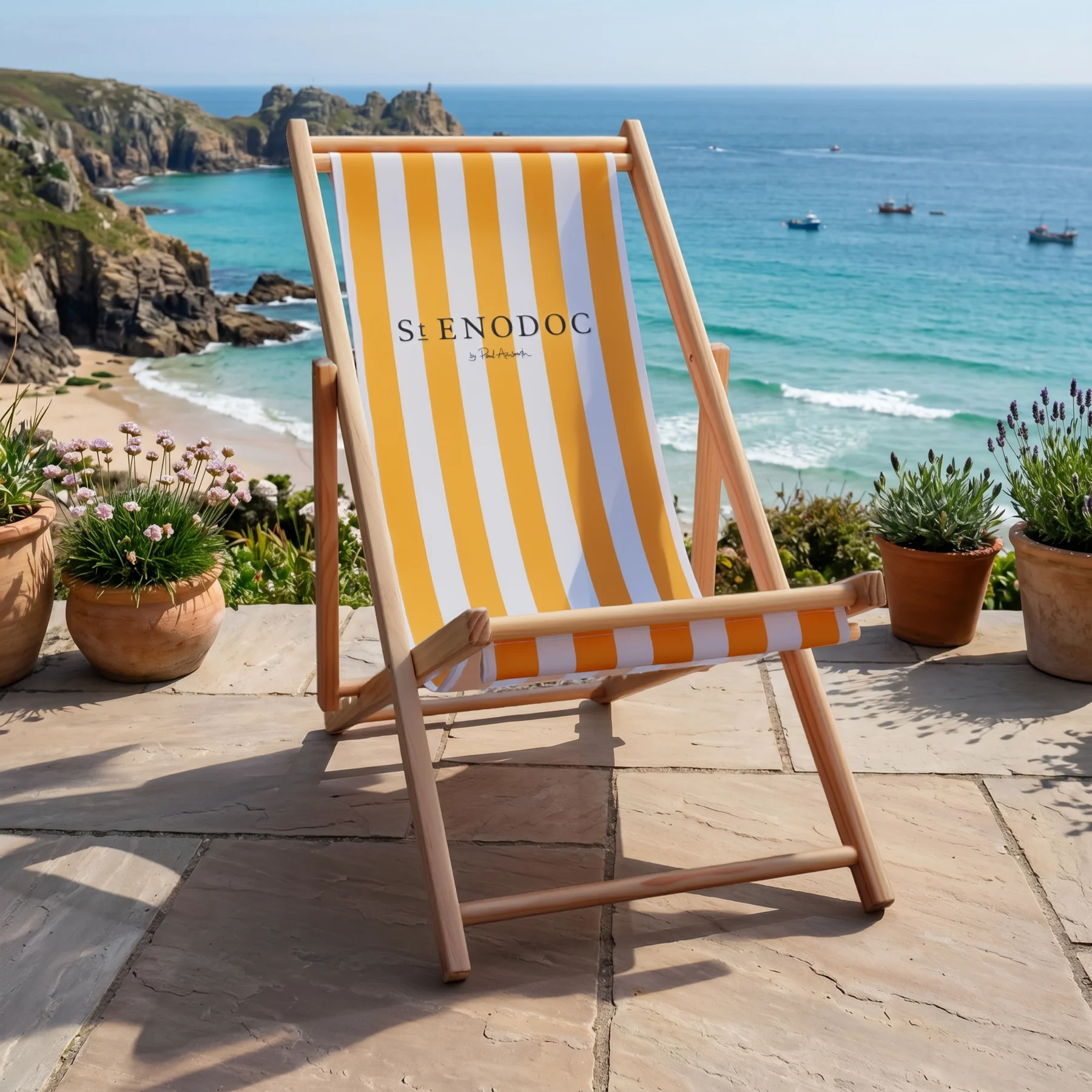 Custom Printed Deckchair 1