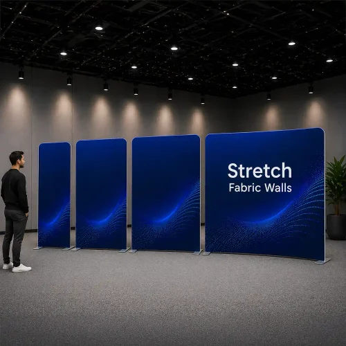 Stretch Fabric Walls