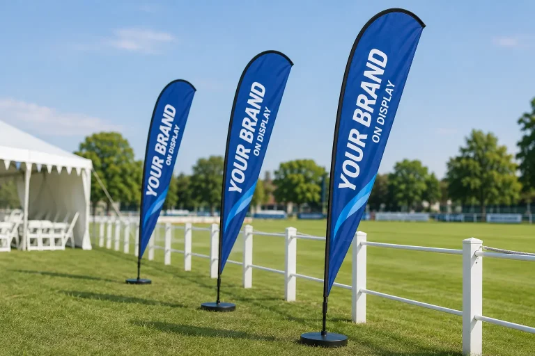 Teardrop Flags for Outdoor Events (1)