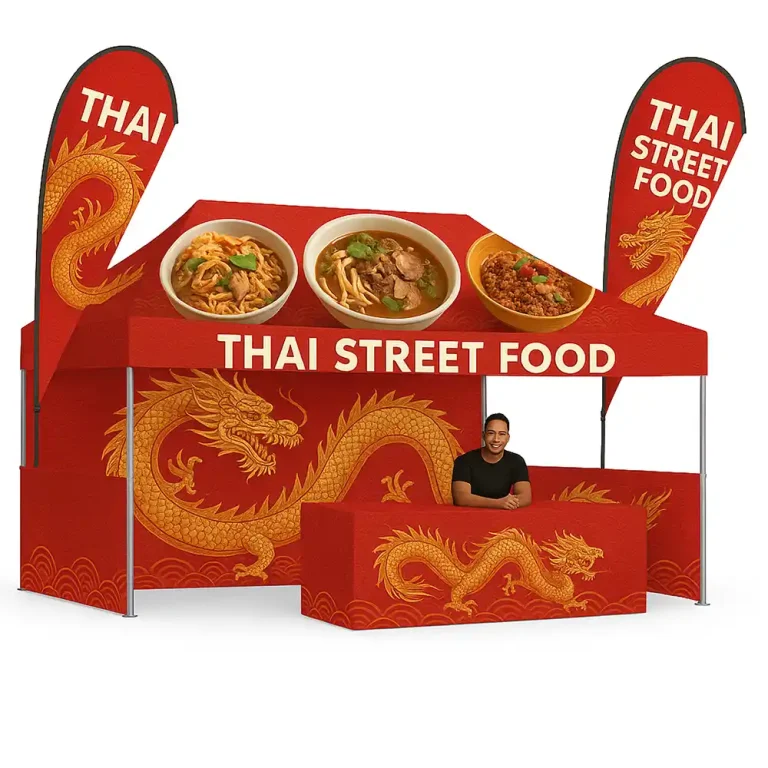 Thai Street Food Event Gazebo