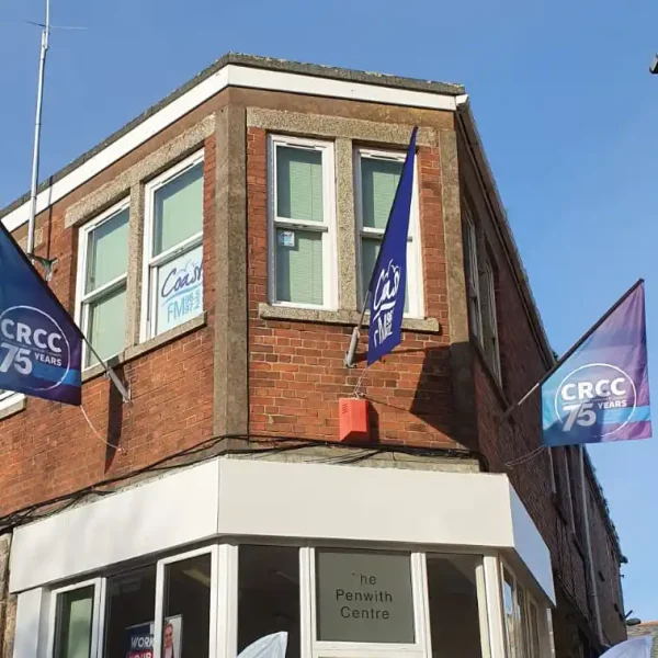 Trapezoid flags