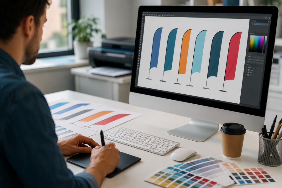 Trade Feather Flags