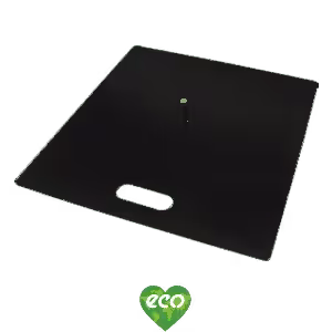 Eco Large flat metal base
