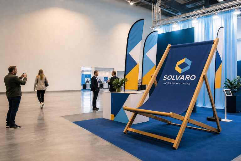 Why a Giant Deck Chair Works at Indoor Exhibitions