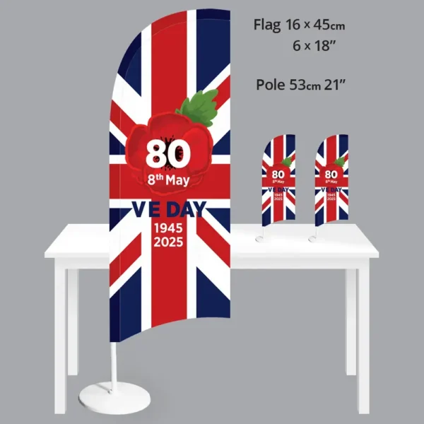 VE day table flag