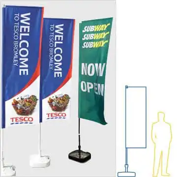 standard feather flag