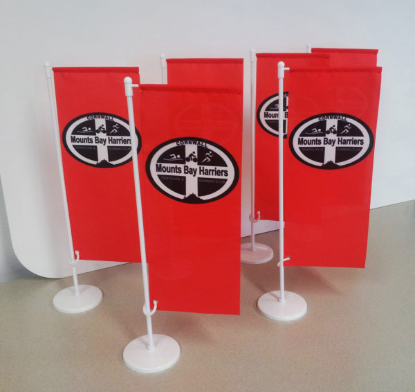 Tabletop flags