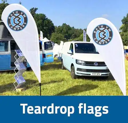 teardrop flags